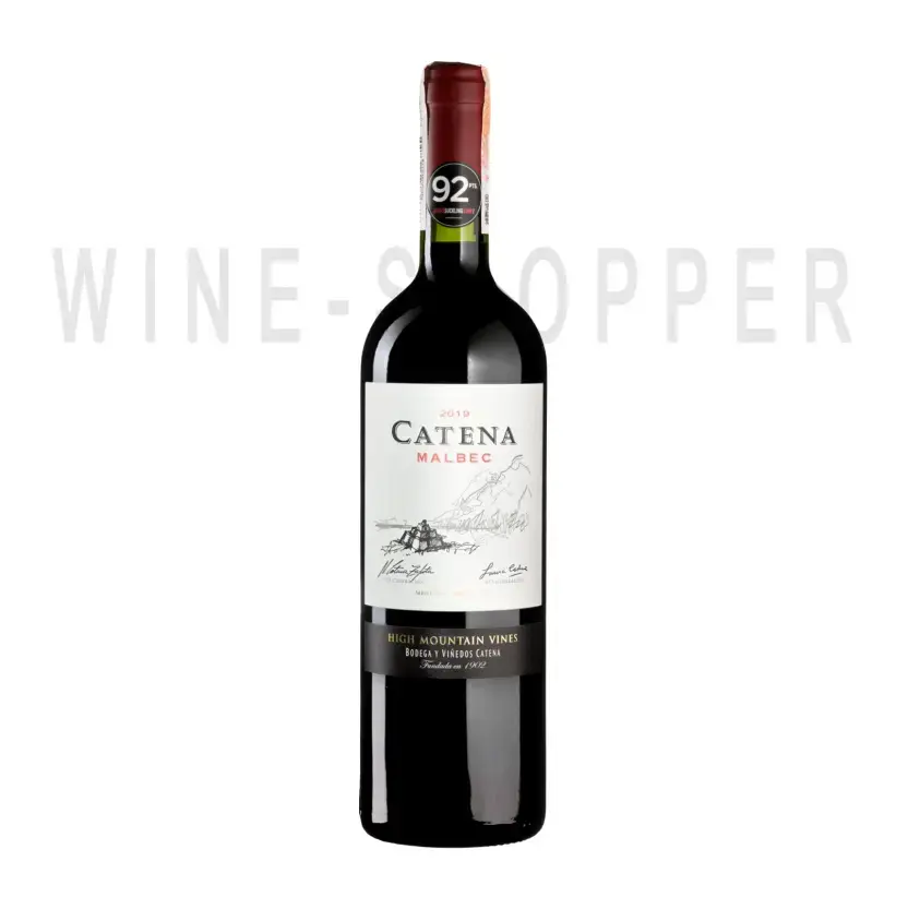 Вино Catena Malbec Mendoza 2019 0.75 л