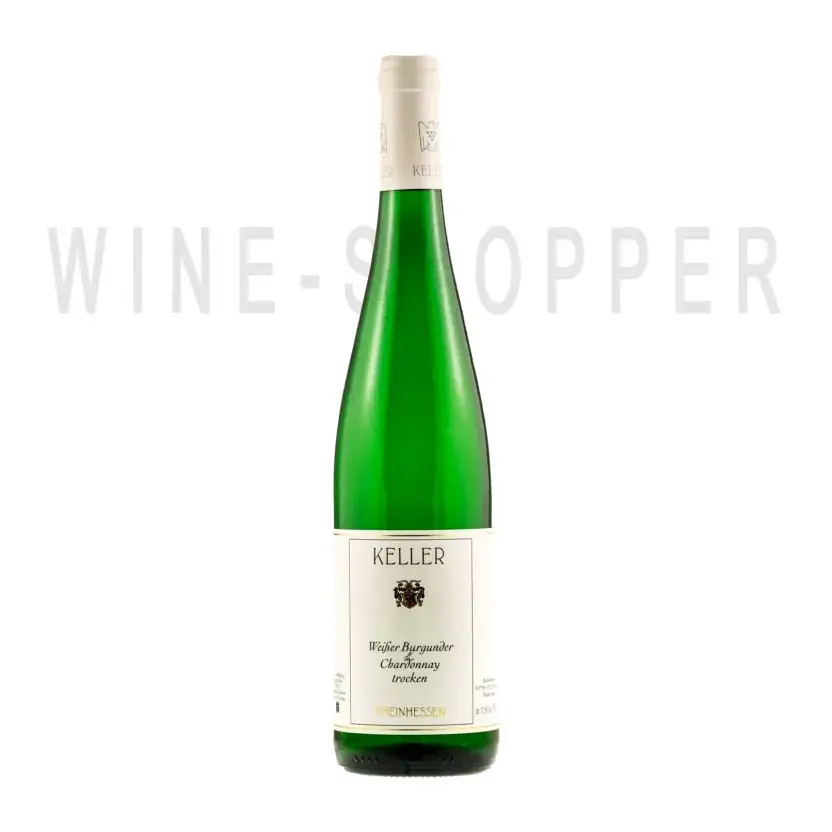 Вино Keller Weisser Burgunder-Chardonnay trocken 2019 0,75 л