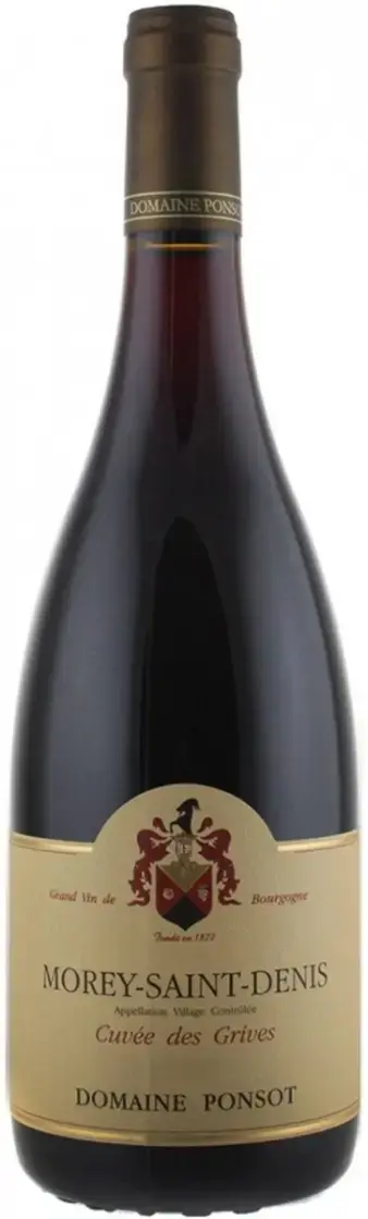 Вино Domaine Ponsot Morey-Saint-Denis Cuvee des Grives AOC, 2015, 0.75 л 
