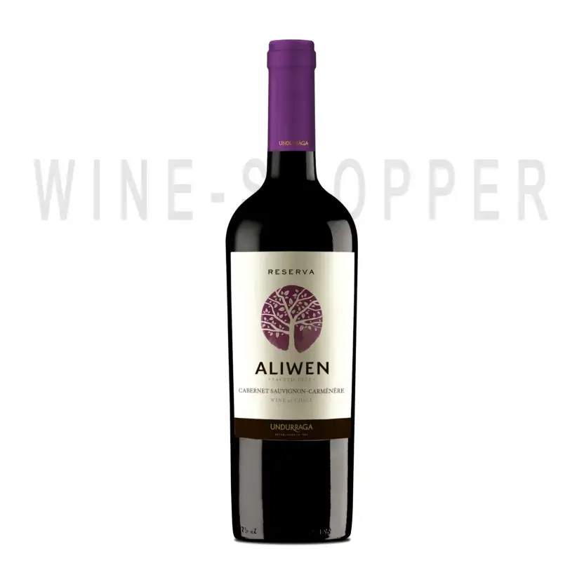 Вино Undurraga Aliwen Cabernet Sauvignon/Carmenere Reserva, 0.75 л