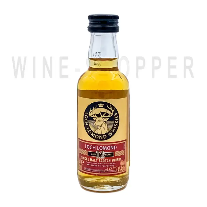Виски Loch Lomond Aged 12 Years Single Malt 0.05 л