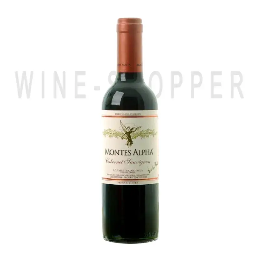 Вино Montes Alpha Cabernet Sauvignon 2017 0.375 л