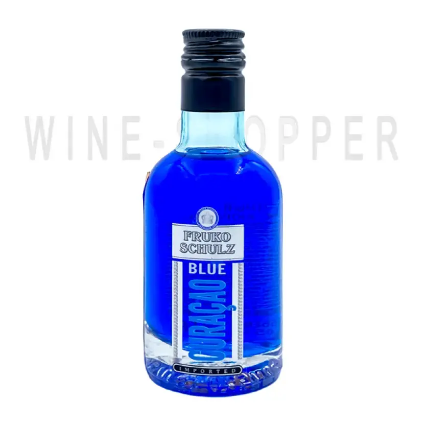 Ликер Fruko Schulz Blue Curacao Liqueur 0.05 л