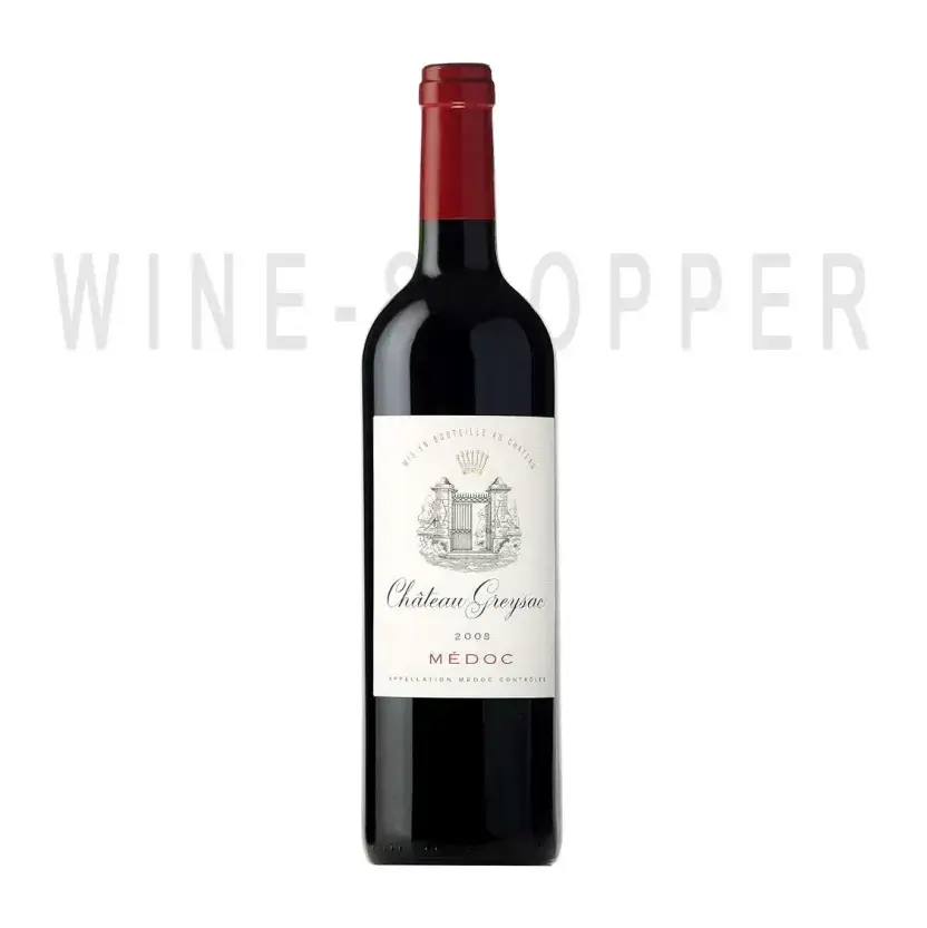 Вино Chateau Greysac Medoc Cru Bourgeois AOC 2008 0.75 л