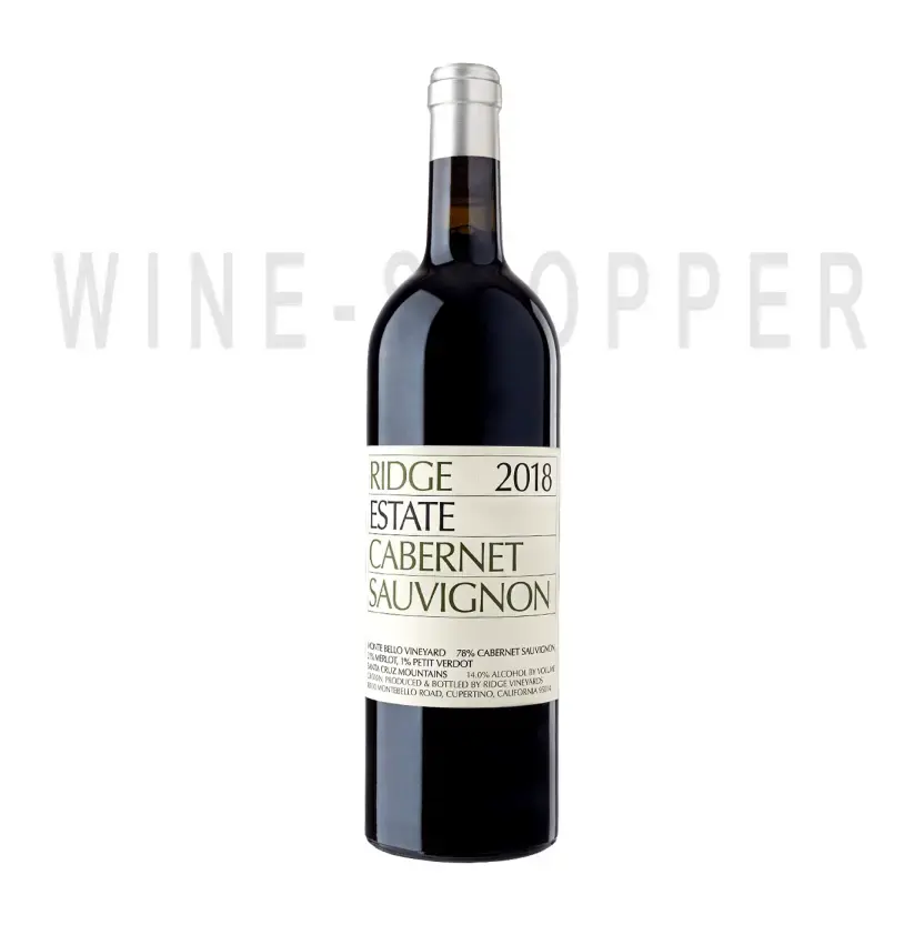 Вино Ridge Estate Cabernet Sauvignon 2018 0.75л