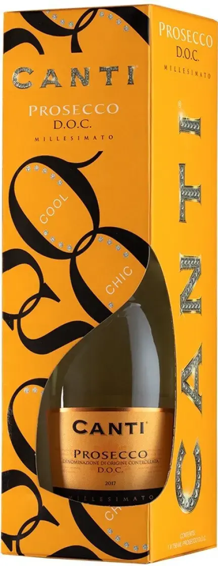 Игристое вино Canti, Prosecco, 2020, gift box 2020 0.75 л