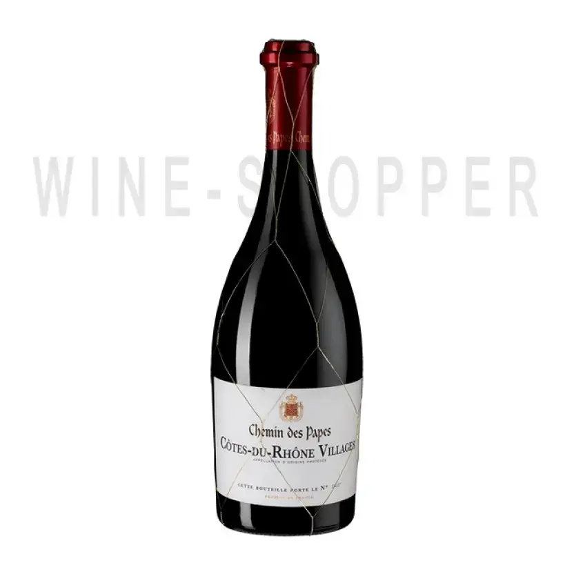 Вино Chemin des Papes Cotes du Rhone Villages AOC 2020 0.75 л