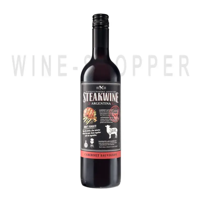 Вино Steakwine Cabernet Sauvignon (Black Label) 2021 0.75 л