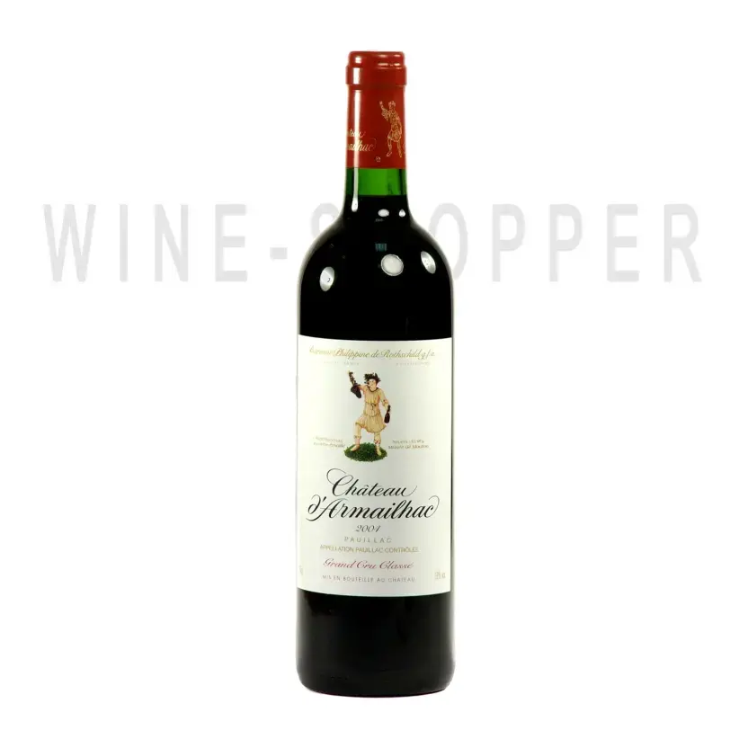Вино Chateau d'Armailhac Pauillac AOC 5-me Grand Cru Classe 2005 1.5 л