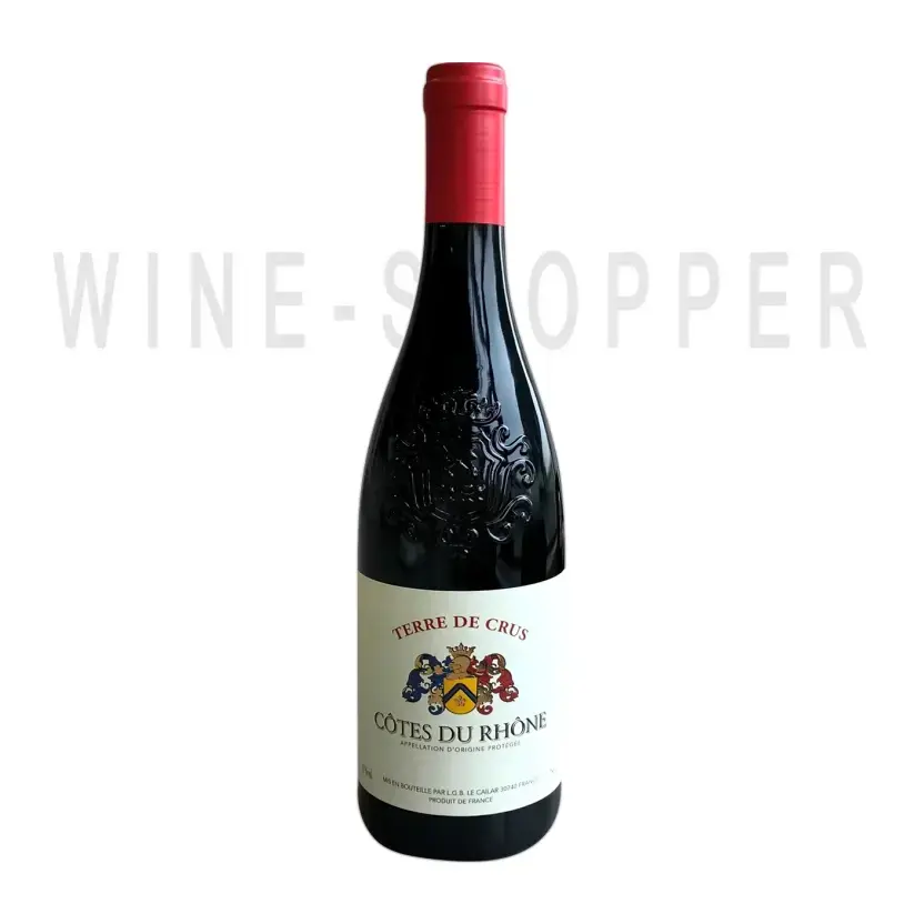 Вино Terre de Crus Rouge Cotes du Rhone AOP 2020 0.75 л