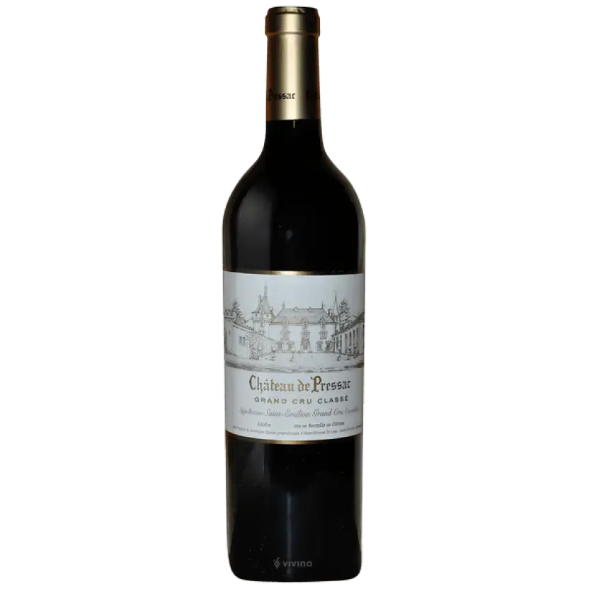Вино Chateau de Pressac Saint-Emilion Grand Cru AOC 1982 0.75 л