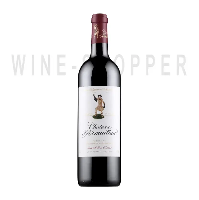 Вино Chateau d'Armailhac Grand Cru Classe Pauillac 2002 0.75 л