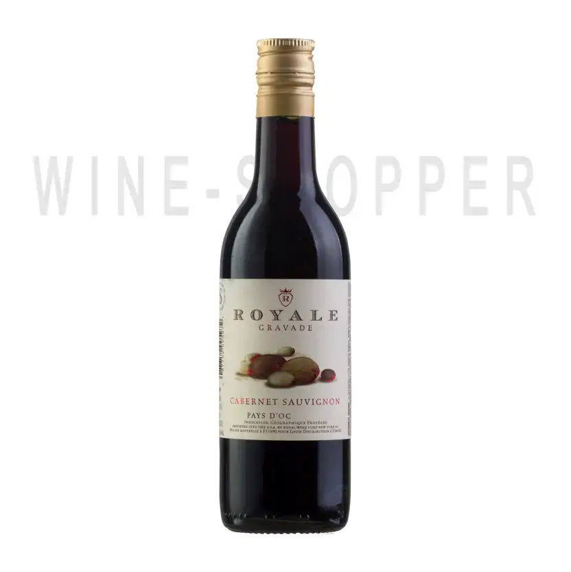 Вино Royale Gravade Cabernet Sauvignon Pays d'Oc IGP 2019 0.187 л