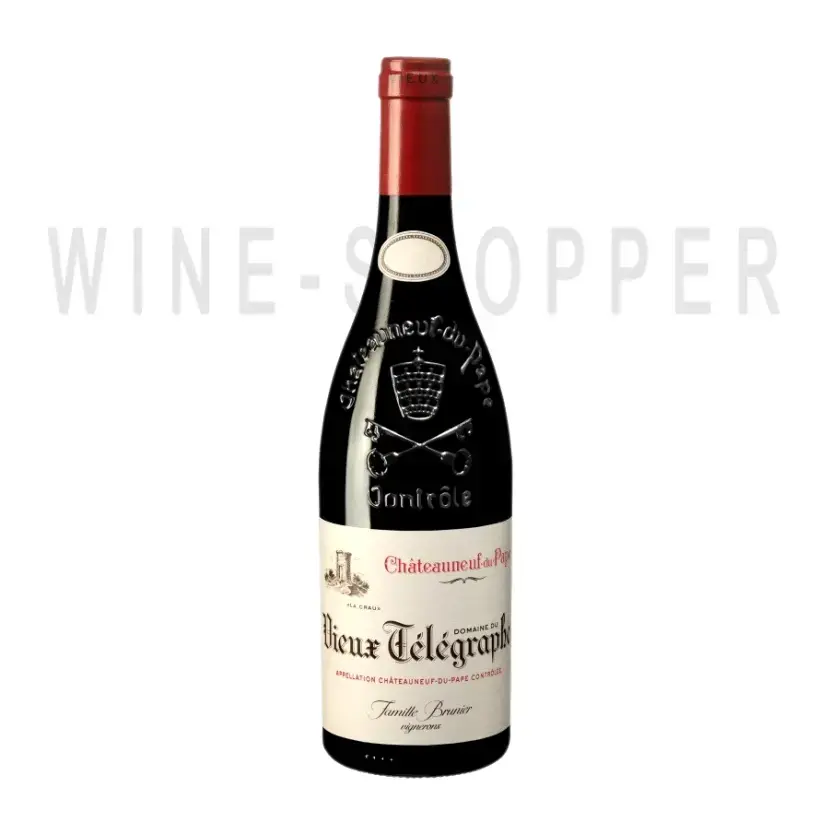 Вино Chateauneuf-du-Pape AOC Vieux Telegraphe La Crau 2019 0.75 л