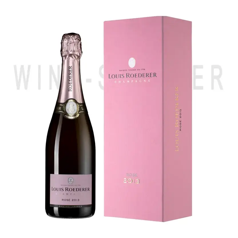 Шампанское Louis Roederer Brut Rose AOC gift box Deluxe 2015 0.75 л
