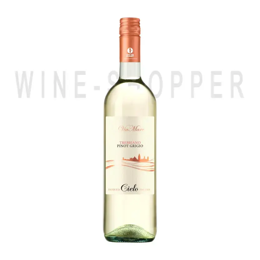 Вино Cielo e Terra Trebbiano-Pinot Grigio 2020 0.75 л