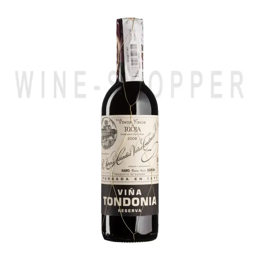 Вино Vina Tondonia Reserva Rioja DOC 2008 0.375 л
