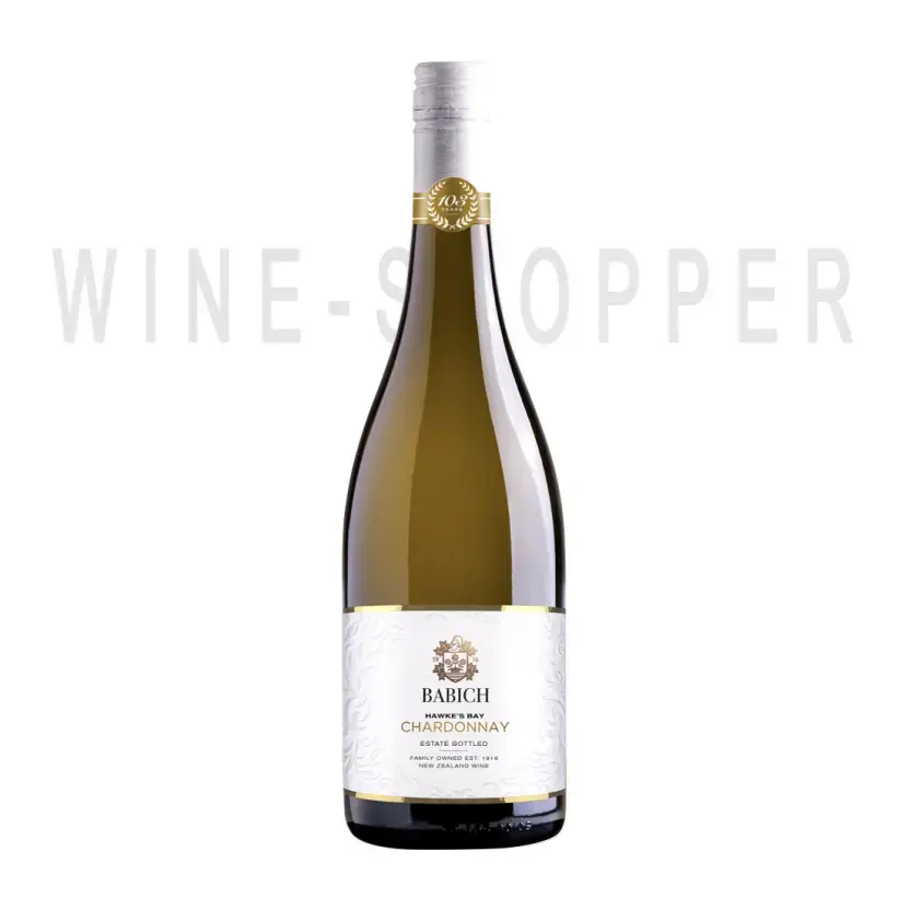 Вино Babich Hawke's Bay Chardonnay белое сухое 2019 0.75л