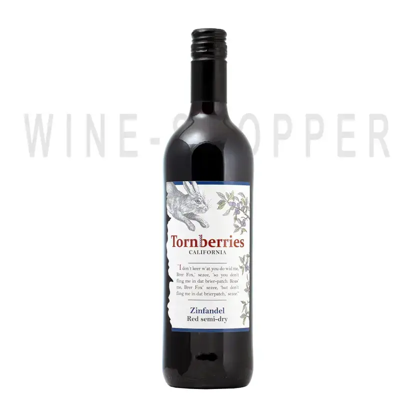 Вино Tornberries Zinfandel 2020 0.75 л