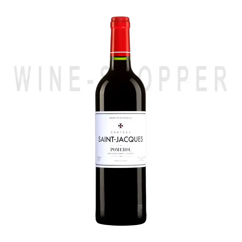 Вино Chateau Saint Jacques Pomerol AOC 2016 0.75 л