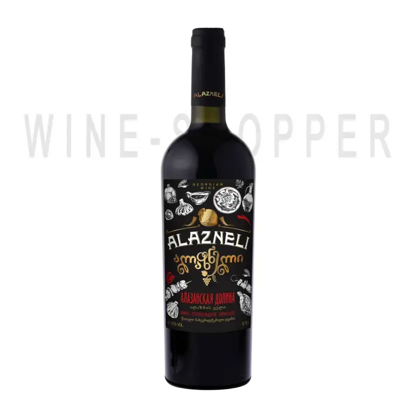 Вино GVMT Group Alazneli Alazani Valley Red Semi-Sweet 2019 0.75 л