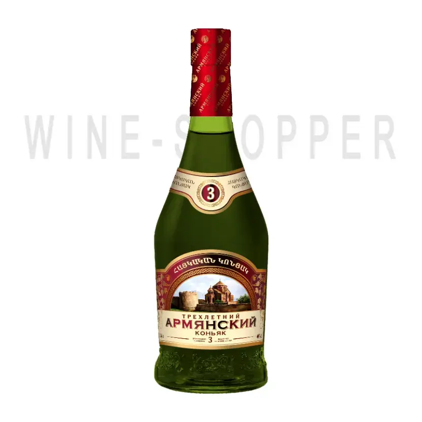 Коньяк Merdzavanskij Konyachnyj Zavod Armenian Brandy 3 Years Old 0.44 л