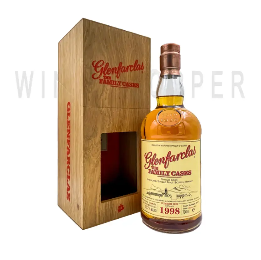 Виски Glenfarclas Family Casks 1998 (58.2%) 0.7 л