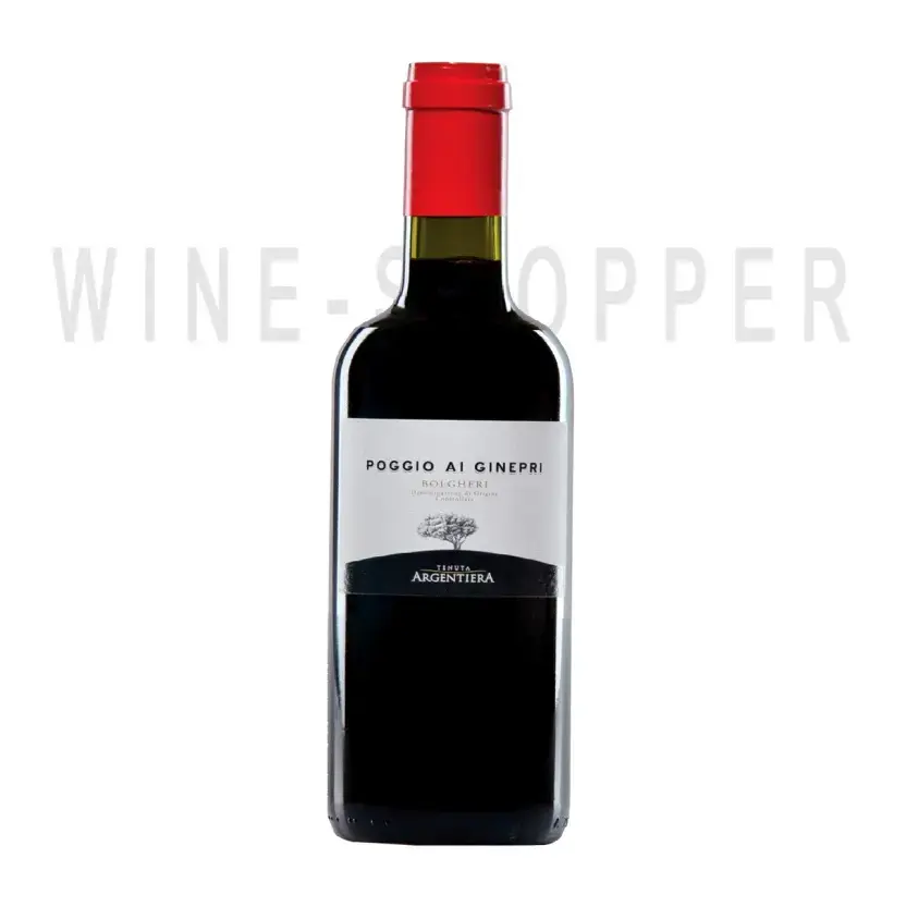 Вино Argentiera, Poggio ai Ginepri Rosso 2020 0.375 л