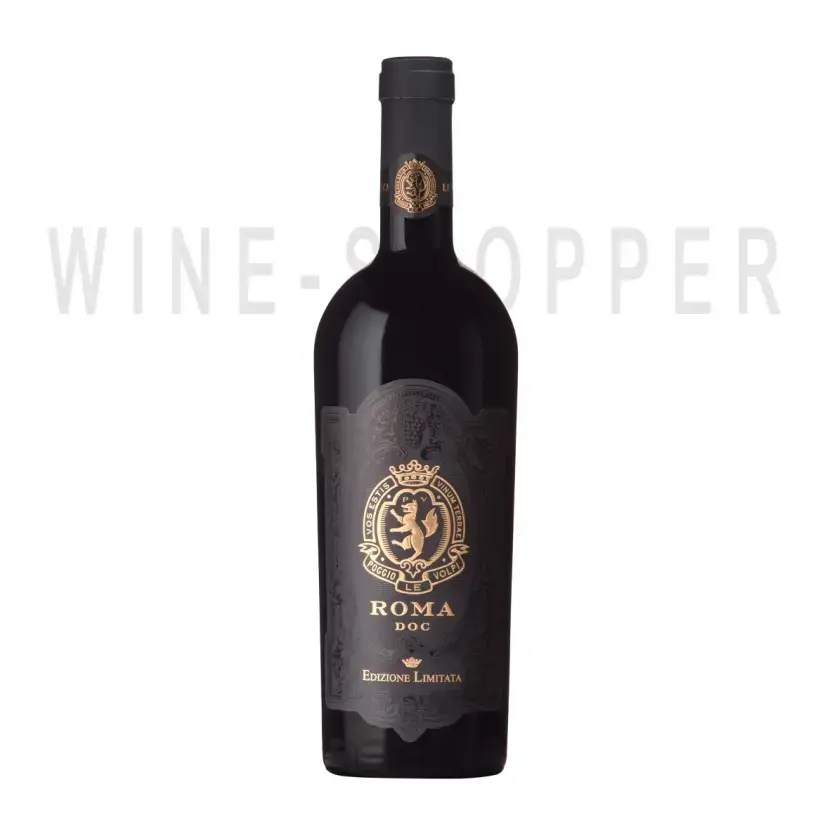 Вино Poggio Le Volpi, Edizione Limitata Roma DOC 2015 0.75 л