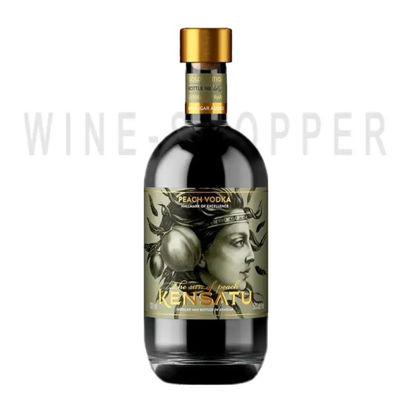 Водка Kensatu Gold Edition Peach 0.5 л