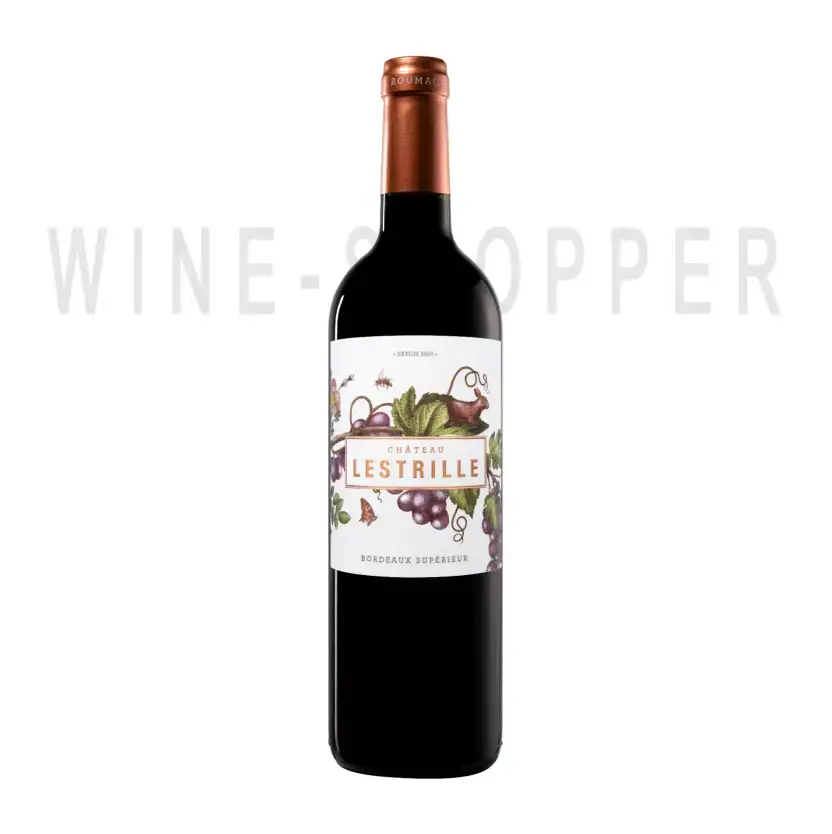 Вино Chateau Lestrille Bordeaux Superieur AOC 0.75 л