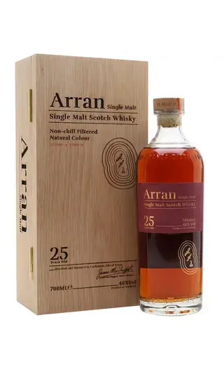 Виски Arran 25 years gift box 0.7 л 