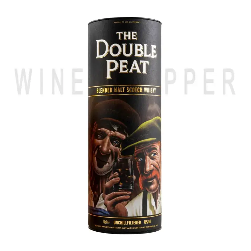 Виски The Double Peat Blended Malt in tube 0.7 л