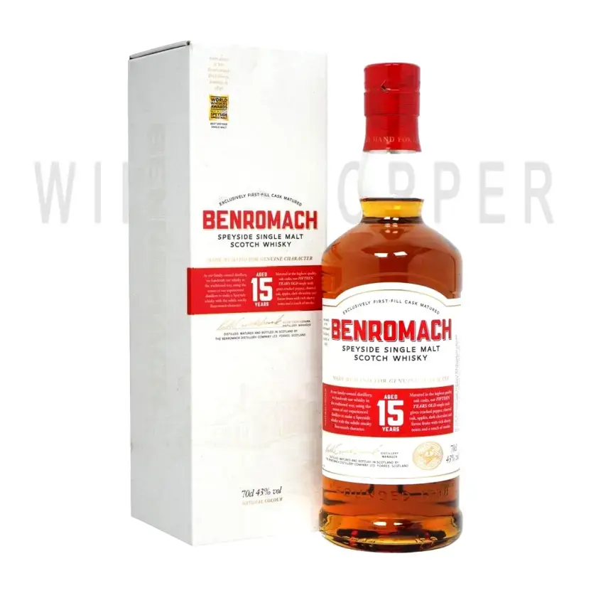 Виски Benromach 15 Years Old 0.7 л
