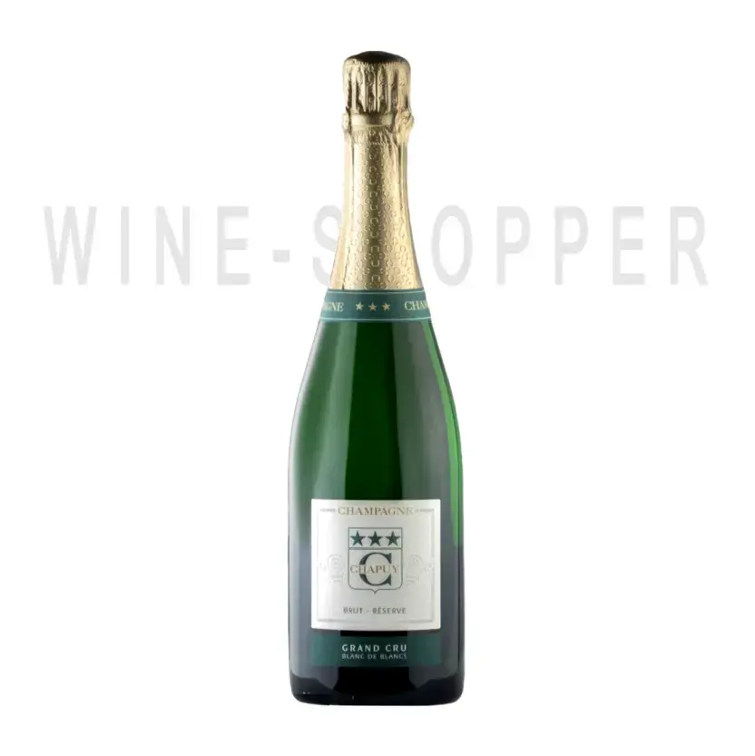 Шампанское Champagne Chapuy, Brut Reserve Blanc de Blanc Grand Cru, 1.5 л