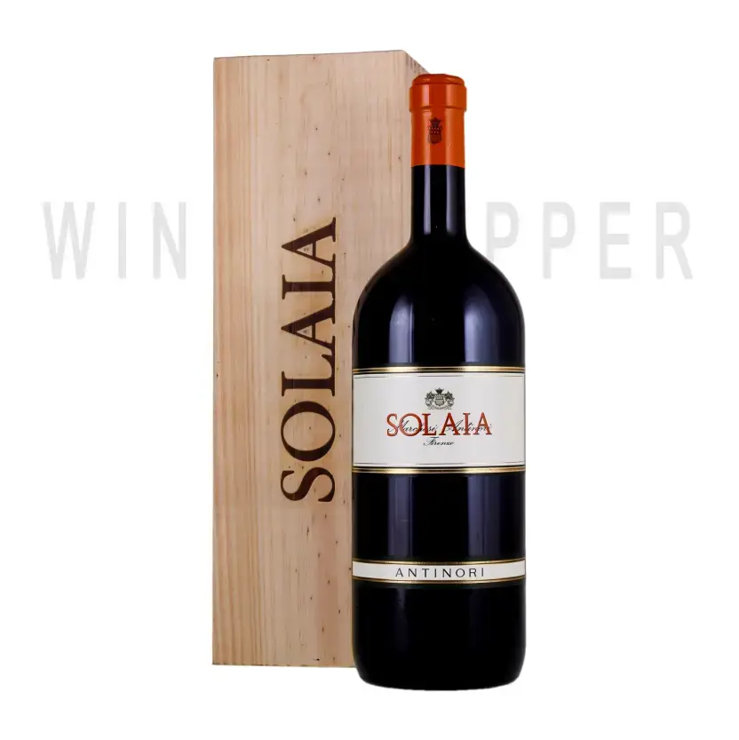Вино Antinori, Solaia, Toscana IGT, 2018, wooden box 2018 1.5 л