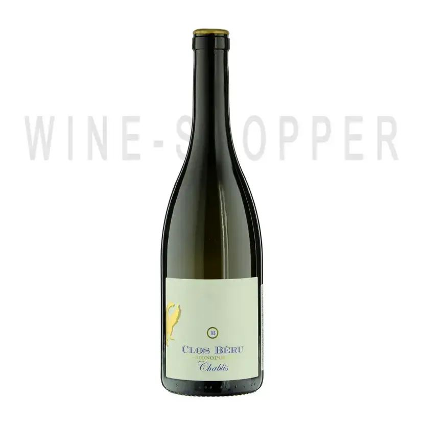 Вино Chateau de Beru Clos Beru Monopole Chablis AOC 2018 0.75 л