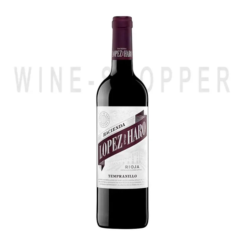 Вино Hacienda Lopez de Haro Tempranillo Rioja DOCa 2020 0.75 л