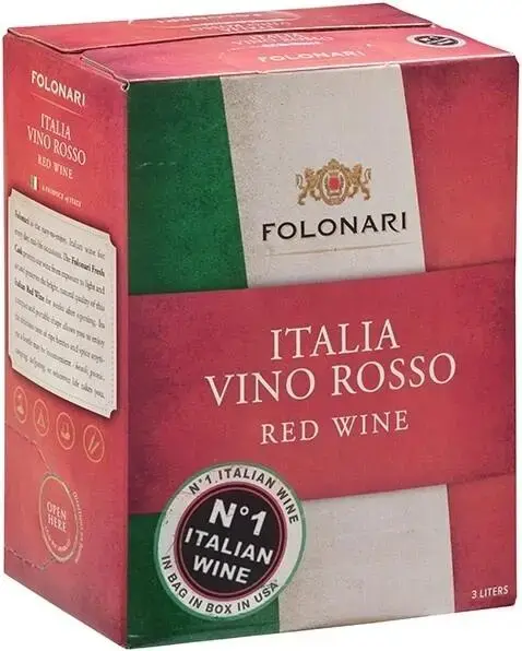 Вино Folonari Italia Vino Rosso, 3 л