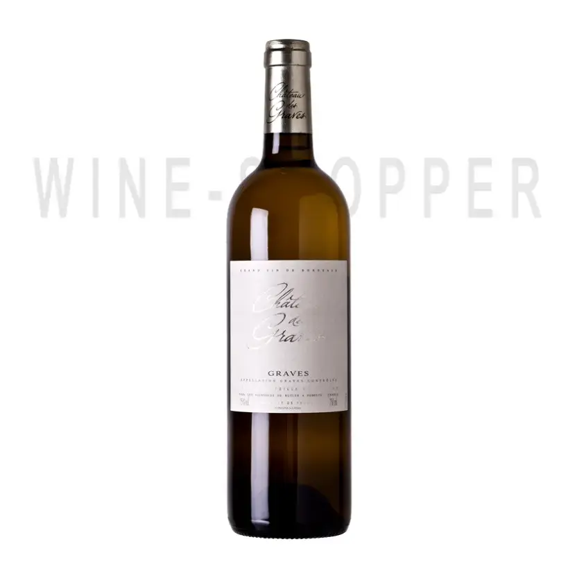 Вино Chateau des Graves Blanc Graves AOC 2020 0.75 л