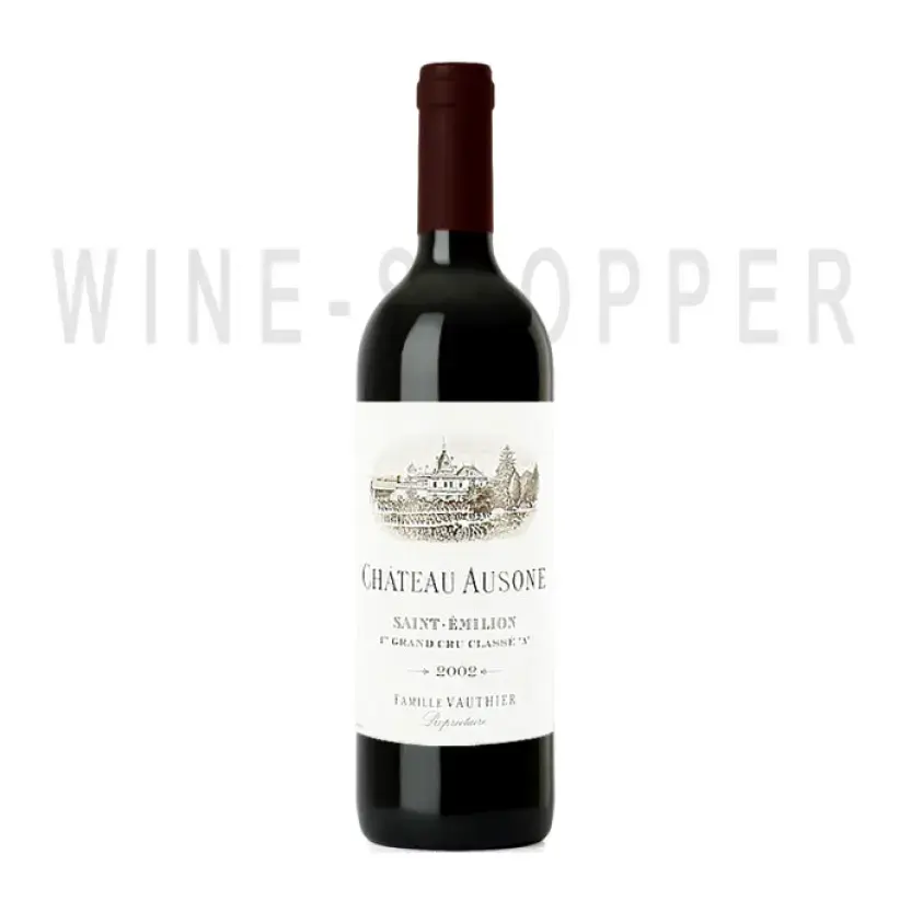 Вино Chateau Ausone Saint-Emilion AOC 1er Grand Cru Classe A 2002 0.75 л