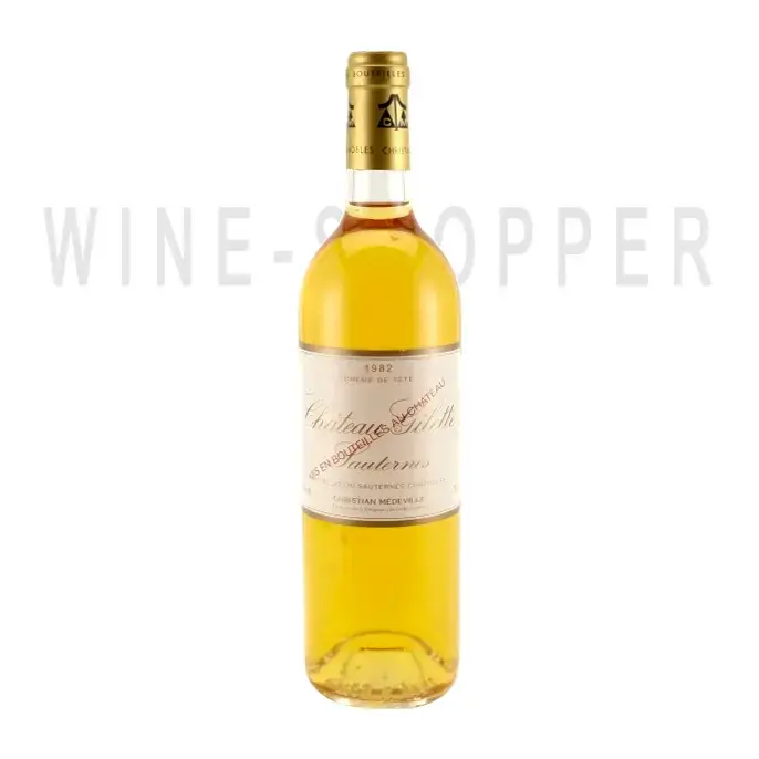 Вино Chateau Gilette Sauternes AOC 1982 0.75 л