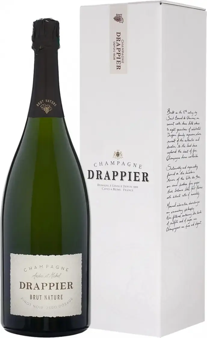 Шампанское Champagne Drappier Brut Nature, gift box, 1.5 л