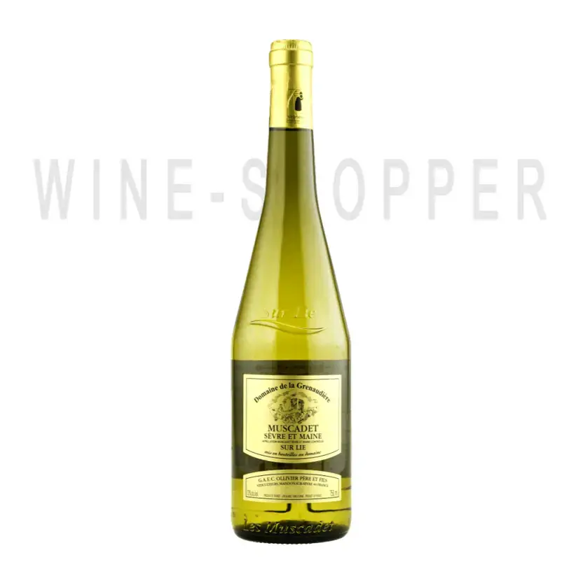 Вино Domaine de la Grenaudiere Muscadet Sevre et Maine AOC Sur Lie 2020 0.75 л