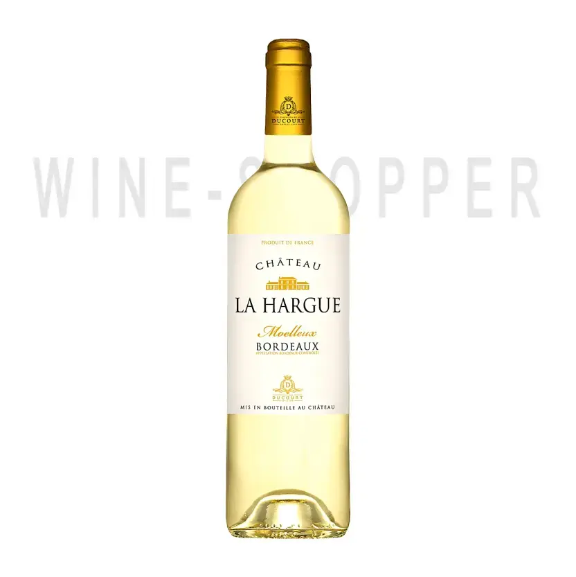 Вино Chateau La Hargue Bordeaux AOC Moelleux 0.75 л