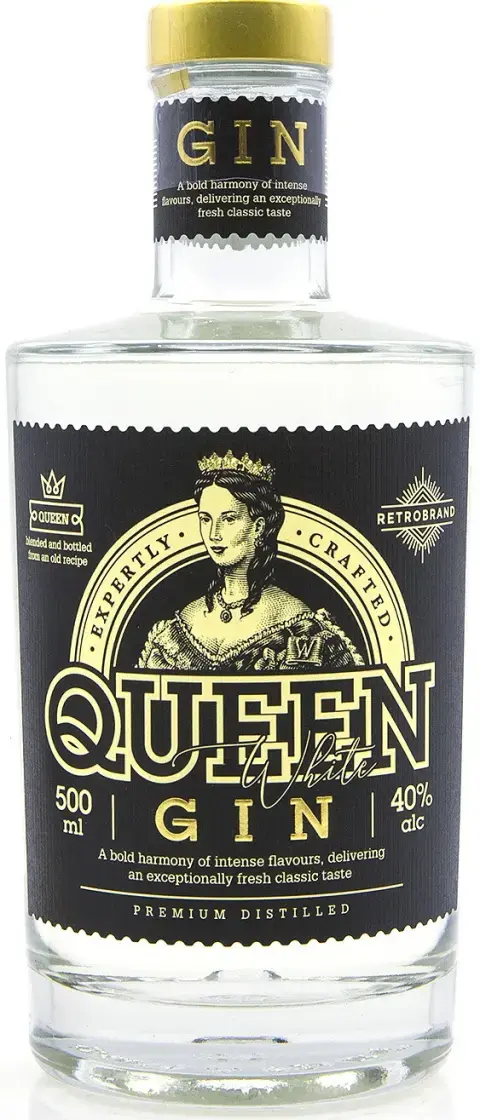 Джин Queen White gift box 0.5 л