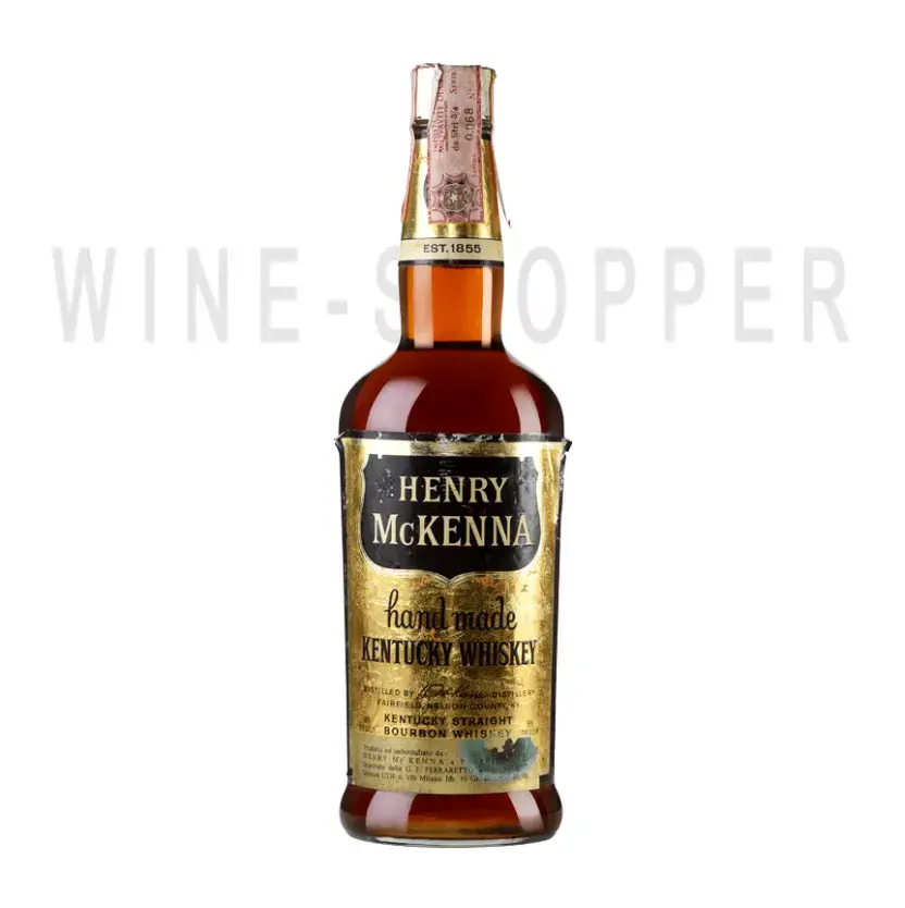 Виски Henry McKenna Hand Made Distilled 1960s 0.75 л