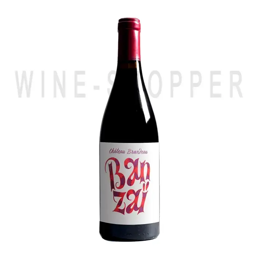 Вино Chateau Brandeau Banzai Castillon Cotes de Bordeaux AOC 2020 0.75 л