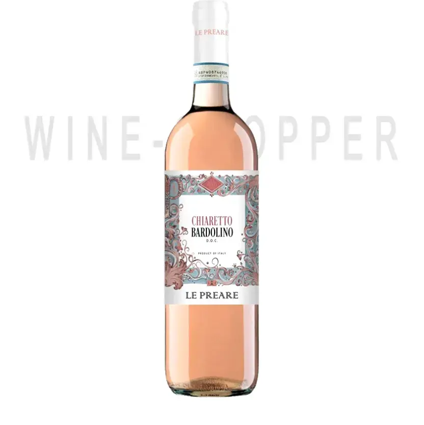 Вино Cantina di Negrar Le Preare Bardolino Chiaretto DOC 2020 0.75 л