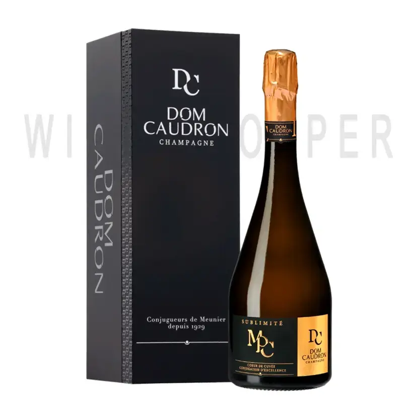 Шампанское Champagne Dom Caudron Sublimite MPC Extra Brut Champagne AOC gift box 0.75 л